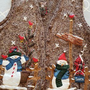 Christmas sweater vest